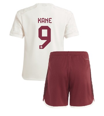 Bayern Munich Harry Kane #9 Alternativní dres komplet pro Děti 2023-24 Krátkým Rukávem (+ Krátké kalhoty)